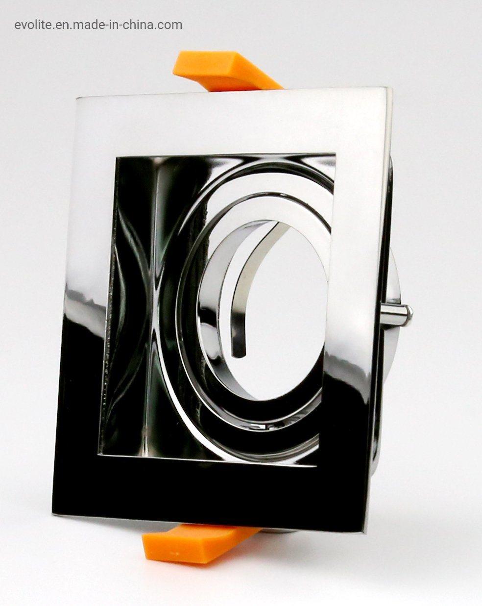 Hot Sale Square MR16 Fitting Aluminum MR16 GU10 Spot Light Housing