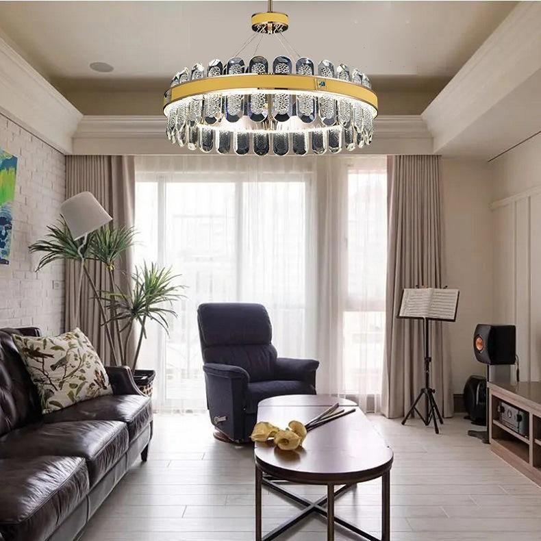 The Latest Fashion Metal Dining Chandeliers Luxury Crystal Chandelier