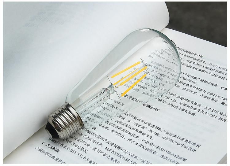 Vintage Edison 110V/220V/25W/40W/60W St64 LED E27 Tungsten Filament Bulbs