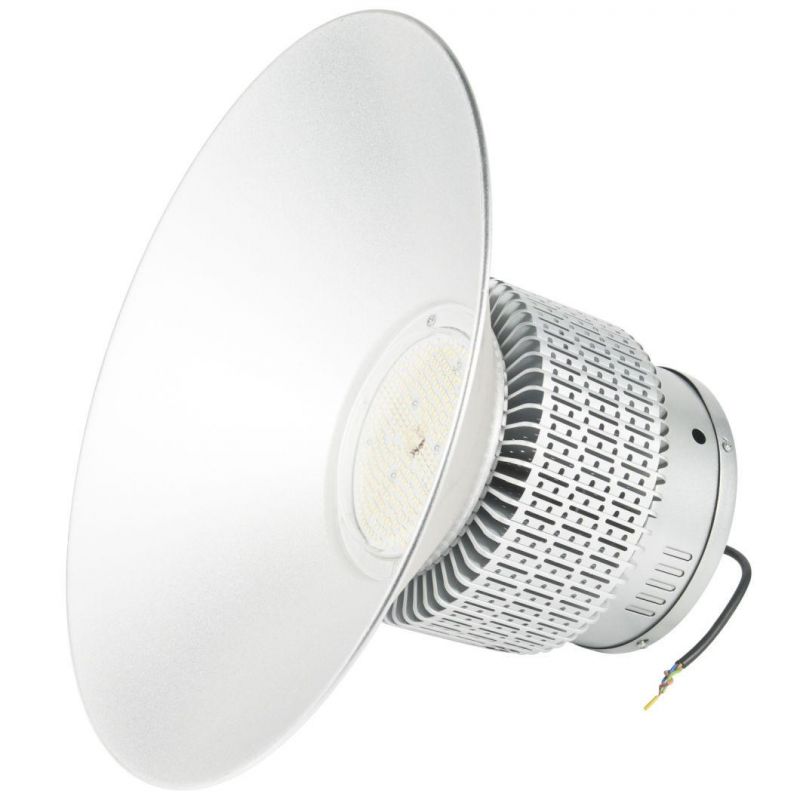 UL FCC LED High Bay Light 150W 100-277V 110lm/W 6000-6500K Cool White Industrial Ceiling Lighting