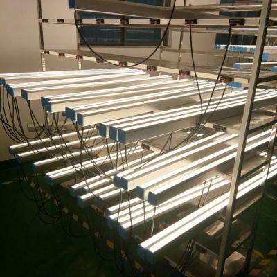 China Supplier Dimmable Waterproof IP65 LED Tube 1.2m 1.5m Lens Adjustable LED Linear Light