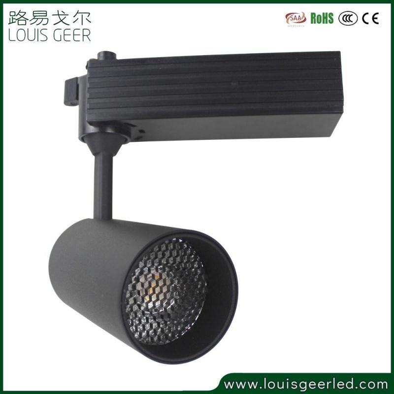 High-Performance LED Track Spot Light 10W COB Track Light Aluminium Housing Spotlight COB LED Track Lighting 120V Low Voltage