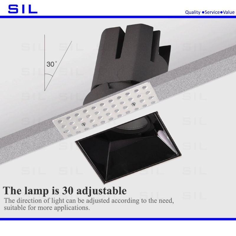 Dimming LED Ceiling Light LED Down Light 4X20W 80W LED Spot Light Recessed Spotlight