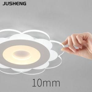 Modern 37W White Acrylic Indoor Ceiling Lamp for Bedroom Decorative Lighting 110-240V AC