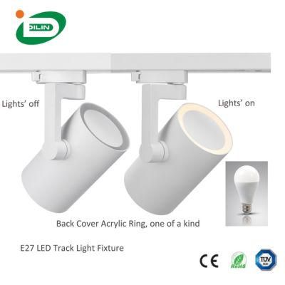 New 110V E26 Light Fixture LED Track Light Fittings China Factory Dimmable PAR Lamp LED Spotlights