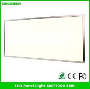 Ce RoHS LED Panel Lights 54W 600*1200*9