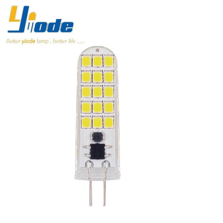 G4 2835SMD 30LED Silicon Cover DC12-24V 150lm 1.6W LED Bulb