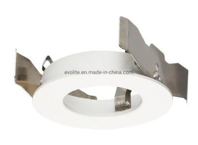 Aluminum Cut out 65mm MR16 Spot Light Frame LED Downlight Housing Round MR16 Fixture RF16