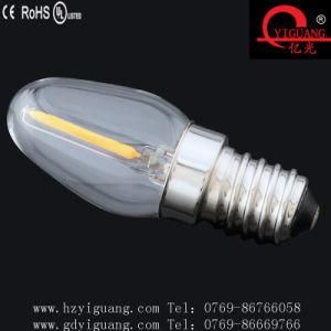 Vintage LED Night Light Bulb C7 LED Candelabra Bulb Type with E12 E14 Base 2200k