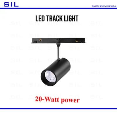 Good Quality Low Voltage DC48V Magnet Rail Ceiling Recessed LED Magnetic Running Track Light 20watt LED Track Lamp
