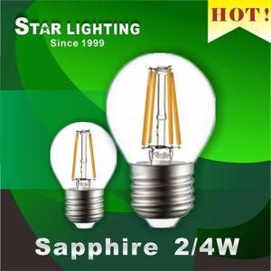 Glass G45 4W Sapphire E14 LED Bulb