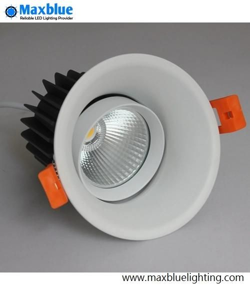 12W CREE COB LED Recessed Downlight Dimmable for Hotel Lighting