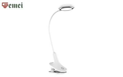 Indoor LED Modern Dimmable Table Lamp with Clamp for Reading 3W with CE RoHS