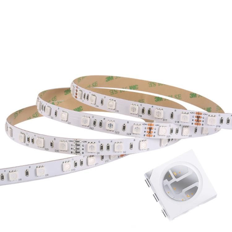 24V 60LED/M 120LED CCT RGBW Rgbww Dimmable LED Strip
