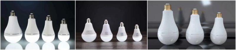 Portable Bright Rechargeable LED Bulb 15W with Battery