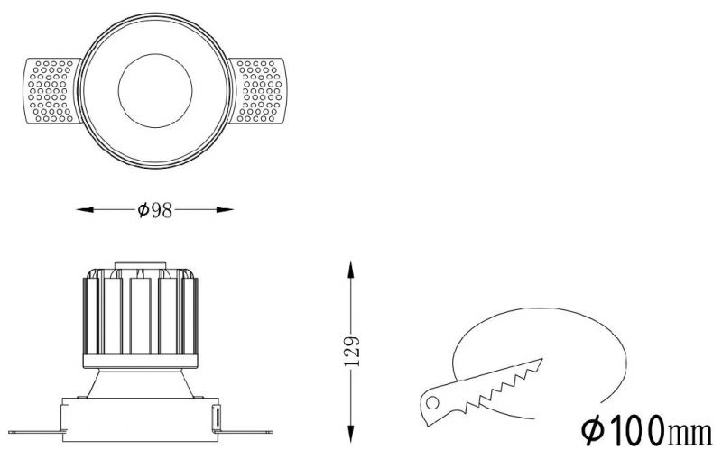 20W Round Timless LED Spot Light