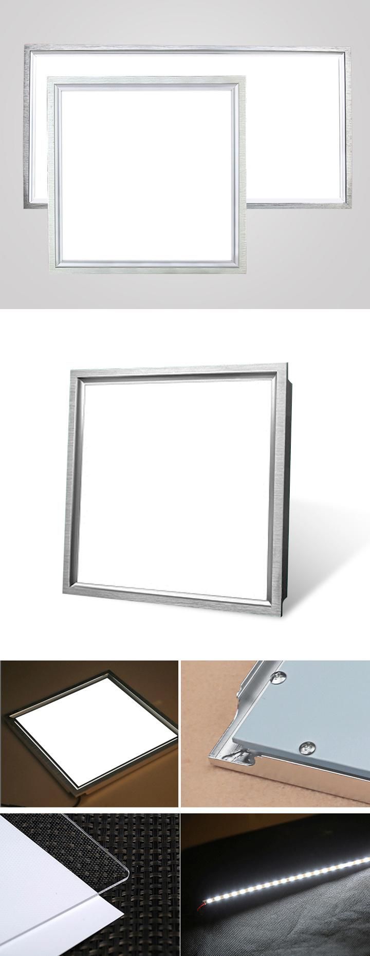 Wholesale RoHS Indoor 24VDC Frameless 2X4 60X60 600X600 Surface Mount LED Panel Ceiling Lights