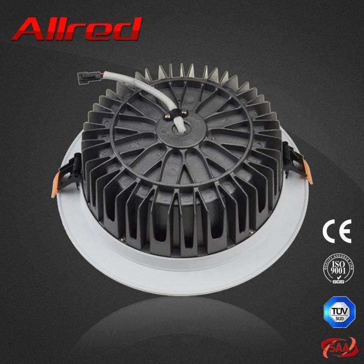 Supermarket Lighting COB Round Dimmable Surface Mounted Recessed LED Downlight
