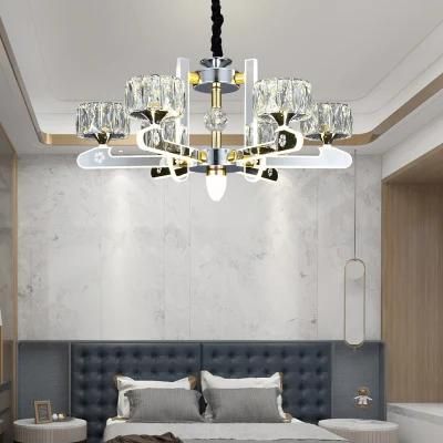 Dafangzhou 162W Light China 3 Light Chandelier Supplier Light Retro Style Crystal Chandelier Applied in Hotel