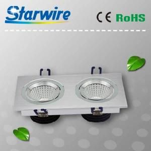 2X 15W Spot Downlight in CE and RoHS