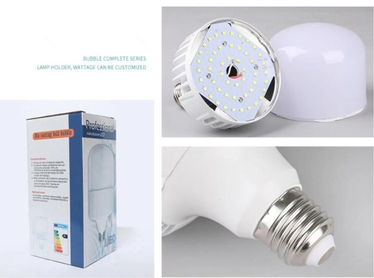 China Supplier T Series Aluminum 80W 8000lumen LED Bulb