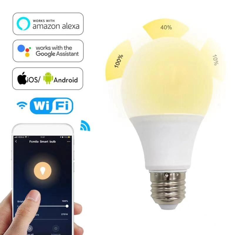 Alexa Voice Control RGBW Tuya Smart Spot Light WiFi Bulb LED Spotlight