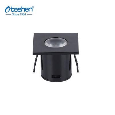 Small Cutout Anti-Glare Spotlight PC 1W Ceiling Recessed Mini LED Spot Light