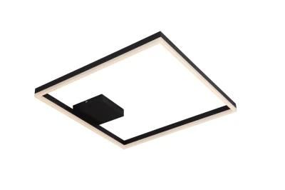 Masivel Simple Square Metal Ceiling Light with Acrylic Cover