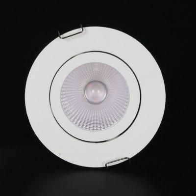 3years Quality 3W 5W Cheap PC Body Ceiling Recessed Adjustable LED Downlight Spot Light for Wholesale Hotel Residential Rooms