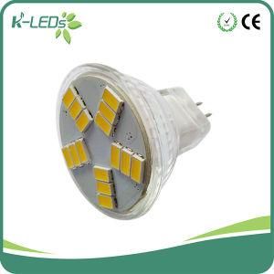 Bi-Pin Bulb 15SMD5630 Warm White MR11 LED