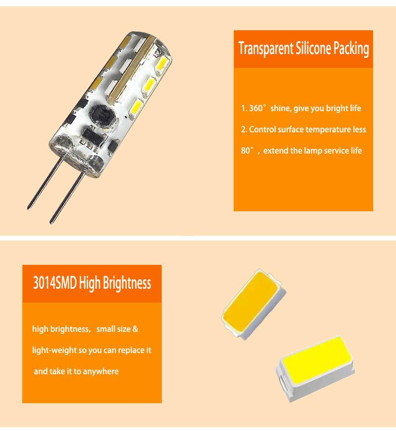 Bi Pin G4 Jc LED Bulb 12V Corn G4 LED