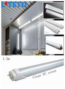 4FT-1200mm LED T8 Tube Lamp Clear&Milky PC Cover 18W EMC