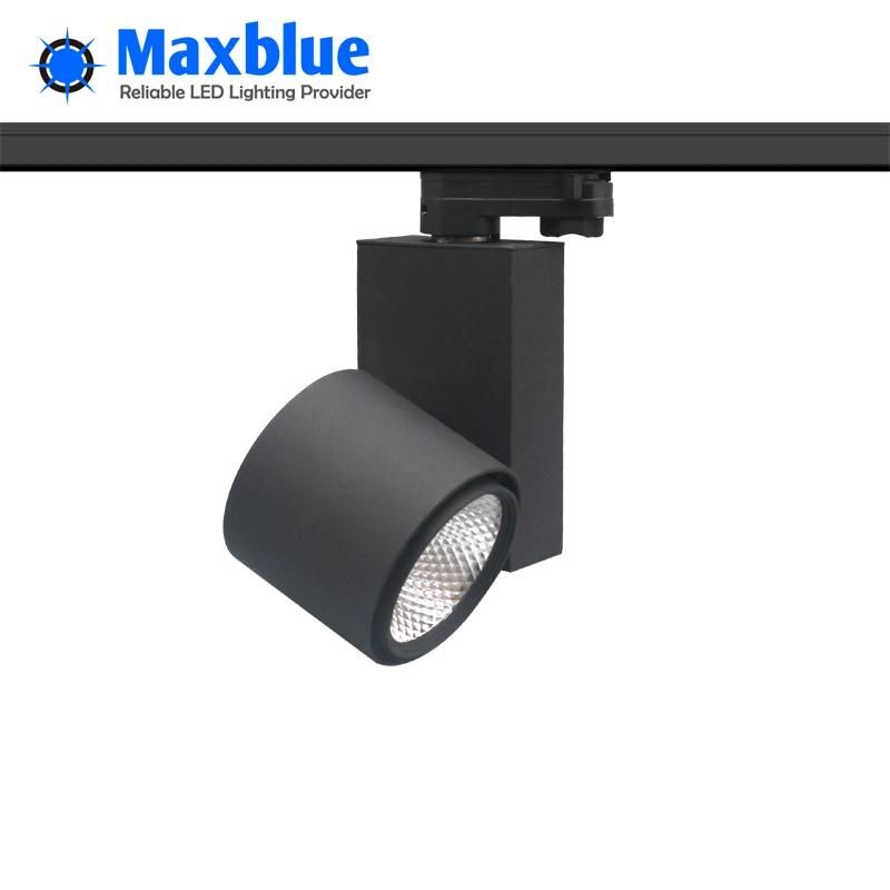New Design 10W-50W CREE COB LED Track Light for Shop/Store with Ce RoHS