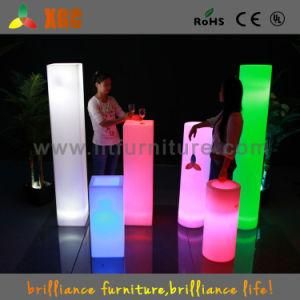 LED Pillar Outdoor Furniture Wedding Decorative Column
