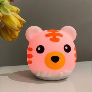 New Arrival Mini LED USB Children Cat Dog Silicone Soft Cat Baby Night Light for Kids