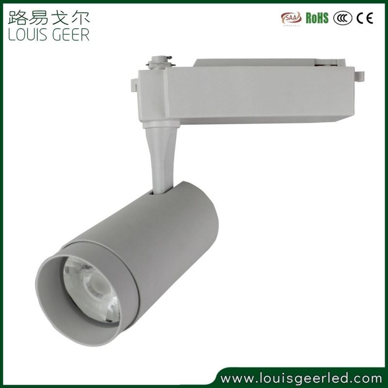 Clothing Store Museum Display Case Track Rail Foldable 25W COB LED Track Light Spot Light LED Light Bulbs