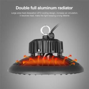 IP65 Industrial Pendant Lamp 60W 80W 100W UFO High Bay Light for Warehouse Workshop Lighting Highbay Light LED 150W 200W 250W