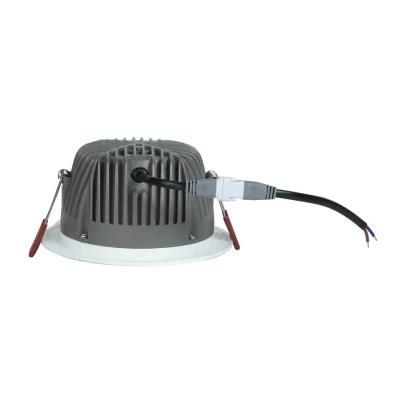 White/Black IP65 7W/10W/15W/20W/30W/40W Dimmable Indoor Fixed Recessed LED Down Light PF0.9 LED Spot Light