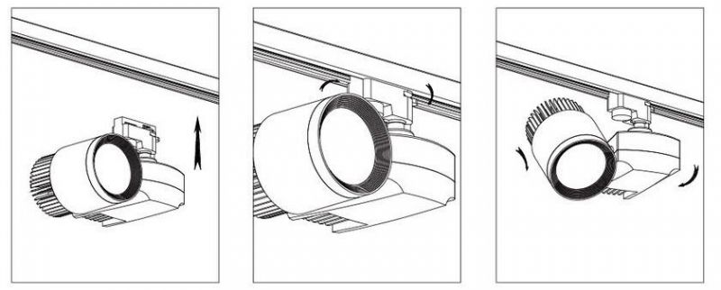 30W Halo/Juno Compatible LED Track Light
