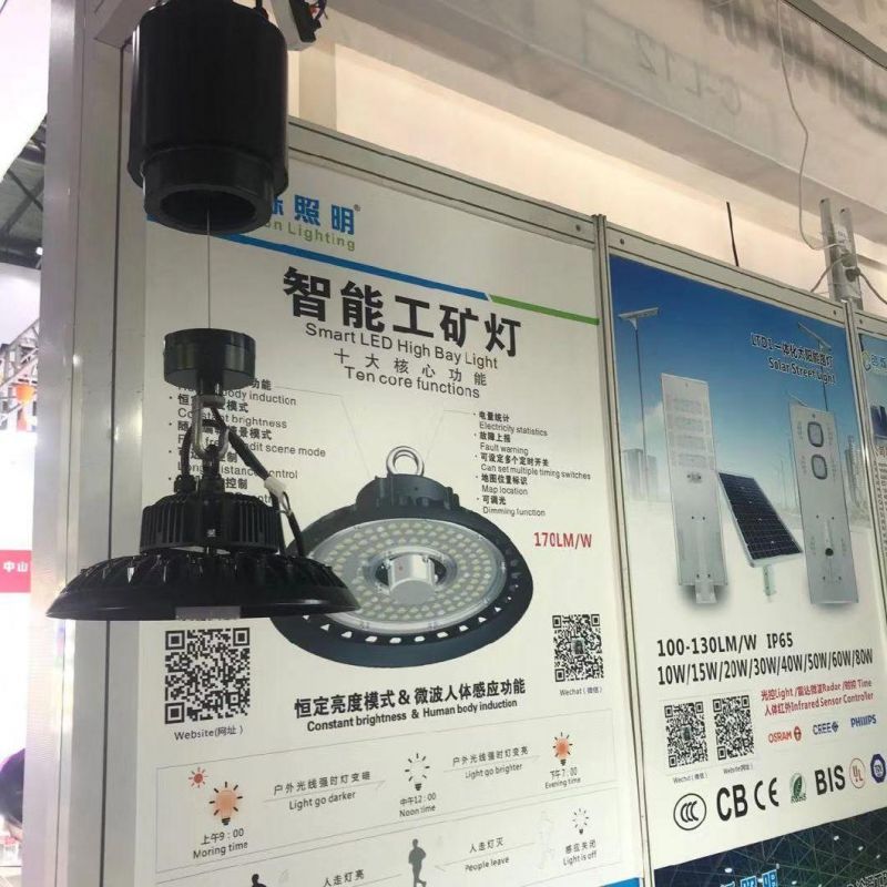 Efficiency 170lm/W 150W Smart LED UFO High Bay Light Pendant Lamp (CS-TYUFO-150)
