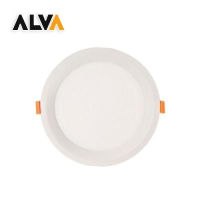 Ugr Anti Glare Recessed Downlight 3W 6W 9W 12W 15W 18W 24W Small Round SMD LED Spot Panel Light