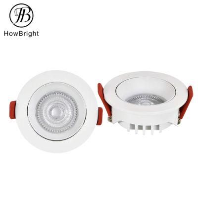 New Arrival Bridgelux LED Chip Round Shape 7W IP20 Downlight