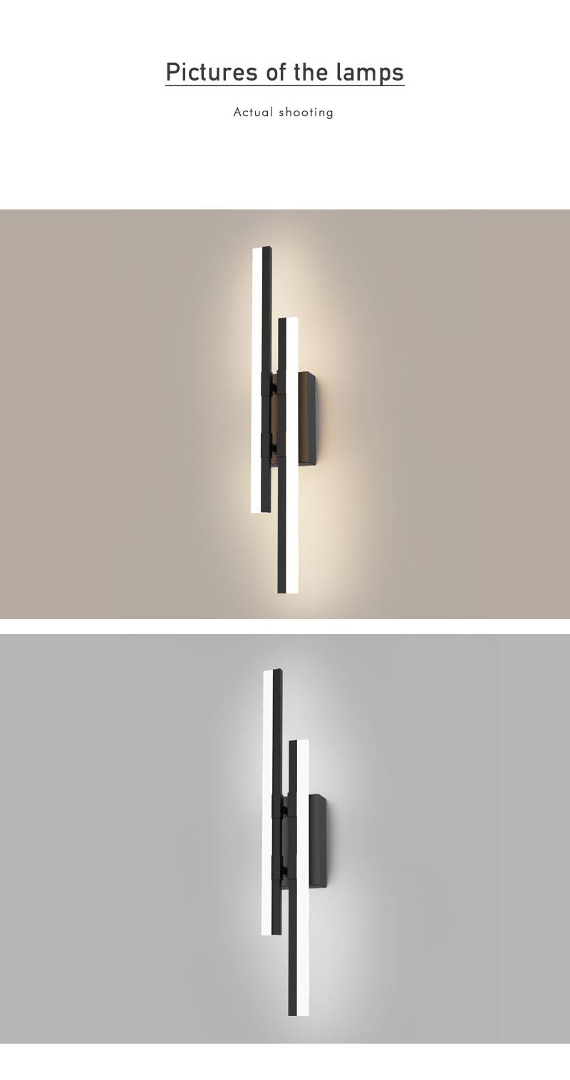 Bed Side Designer Zhongshan Lamp Tile Bathroom LED Wall Sconce Light