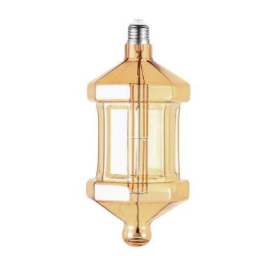 LED Bulb Lamp COB 4W Glass Filament Decoration Gd8w