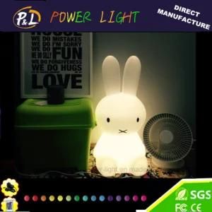 Multicolor Changing Rechargeable LED Ins Rabbit Night Lamp