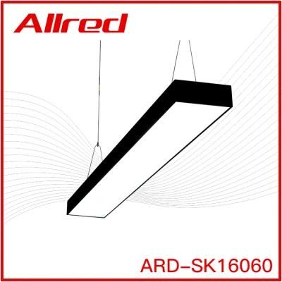 European Commercial Shop Office 4FT 8FT Pendant Light Fixtures up Down LED Linear Light