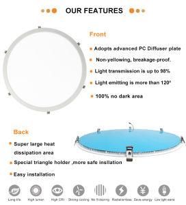 Good Price 20W/30W/36W/45W/52W Warm White Aluminum Slim Round LED Panel Light