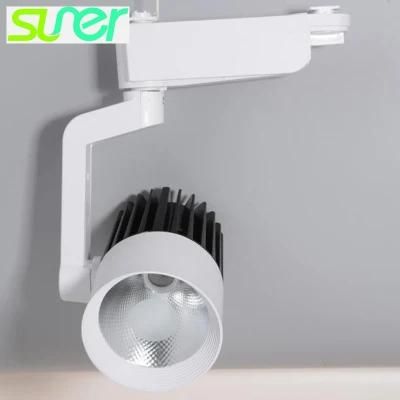 Adjustable LED Track Lamp 20W COB Ceiling Light Nature White 4000K