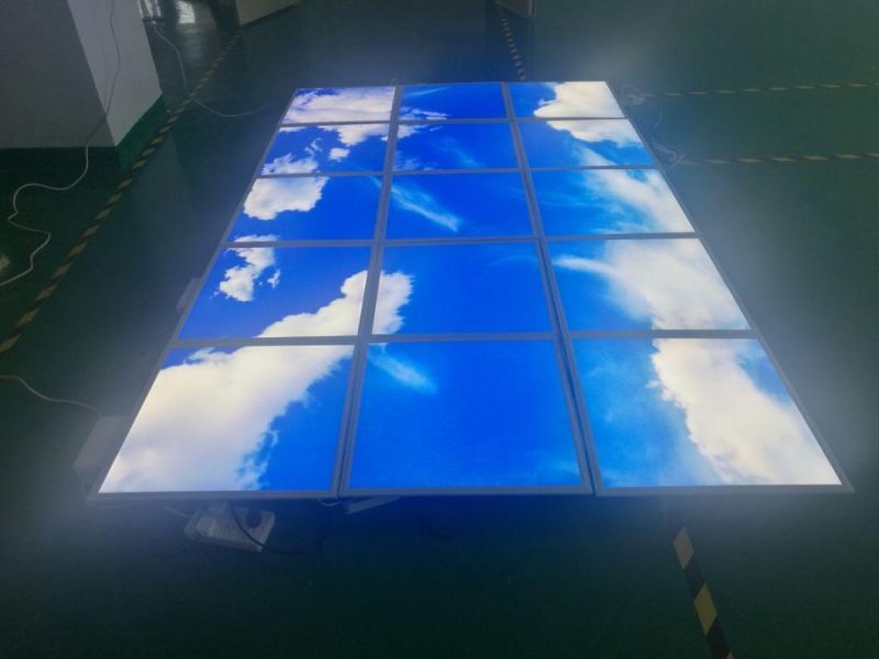 White Clouds Flat Sky Ceiling Panel Light 600X600mm 40W