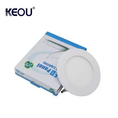 High Lumen 18W Dimmable Recessed Round LED Panel Lamp